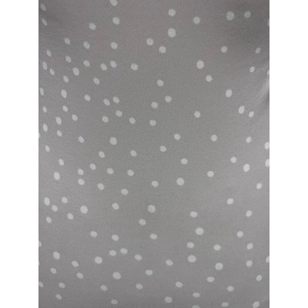 Lululemon Gray White Polka Dot Racerback Tank Top Shirt Yoga Activewear Small - Picture 5 of 5